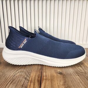 Skechers Slip-Ins Ultra Flex 3.0 Smooth Step Men's 10.5 Wide Navy Shoes 232450W